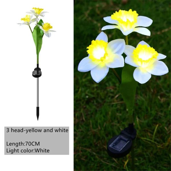 Solar Daffodil Flower Light - Image 7