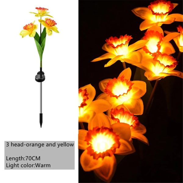 Solar Daffodil Flower Light - Image 6