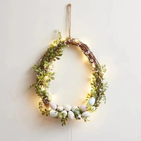 Easter Wreath with or without Lights