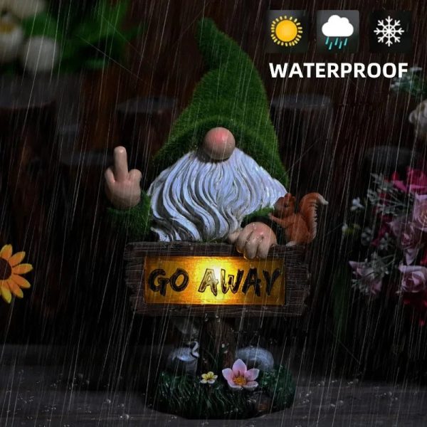 Gnomes Decorations for Yard with Solar LED Light - Image 5