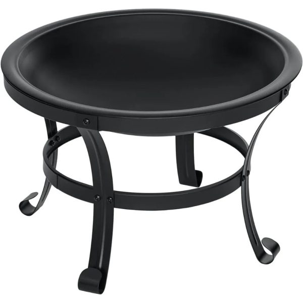 22 Inch Wood Burning Fire Pit for Outside - Image 4