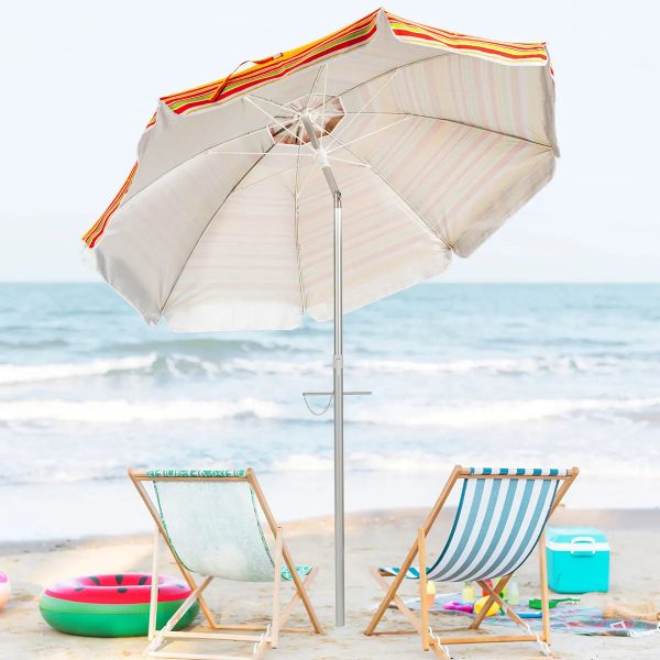 6.5FT Patio Beach Umbrella - Image 3
