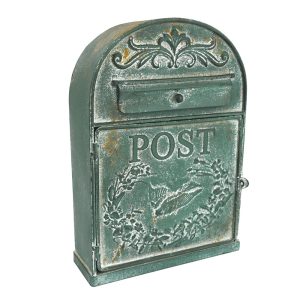 Rustic Wall Mounted Mailbox