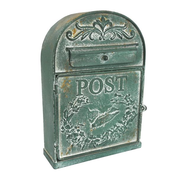 Rustic Wall Mounted Mailbox