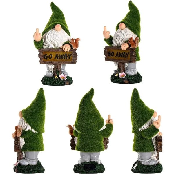 Gnomes Decorations for Yard with Solar LED Light - Image 4