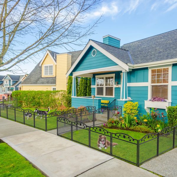 5 Panel Decorative Garden Entry Path Fence - Image 2