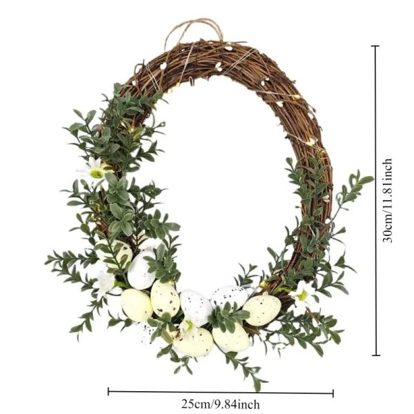 Easter Wreath with or without Lights - Image 5