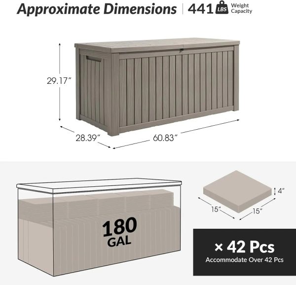 Large Lockable Deck Boxes - Image 2