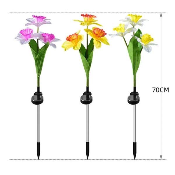 Solar Daffodil Flower Light - Image 4