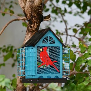 Outdoor Large Capacity Metal Bird Feeder