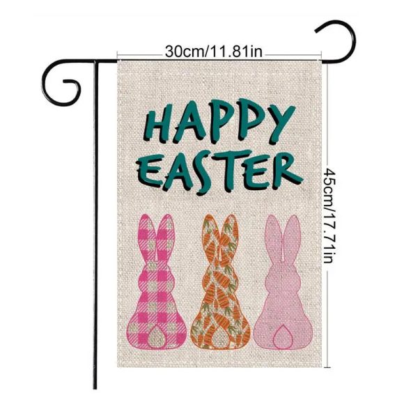 -Easter Bunny Garden Flag - Image 6