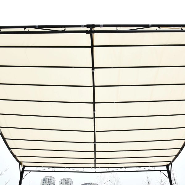 10' X 10' Steel Outdoor Pergola Gazebo - Image 5