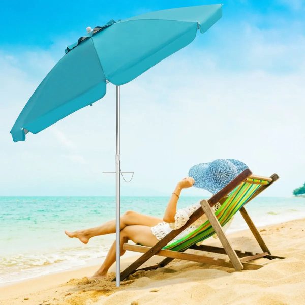 6.5FT Patio Beach Umbrella - Image 5